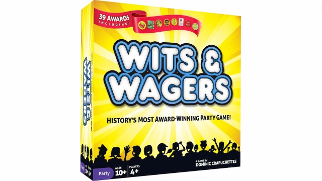 wits and wagers trivia board game