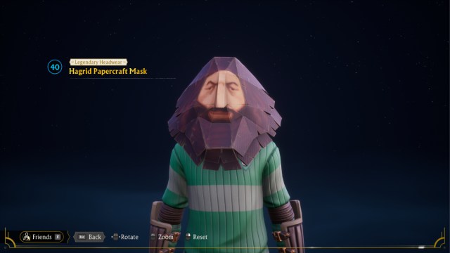 Hagrid Papercraft Mask in Harry Potter: Quidditch Champions