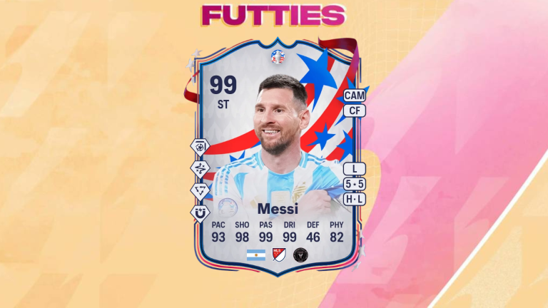 An image of Lionel Messi TOTT SBC in EA FC 24