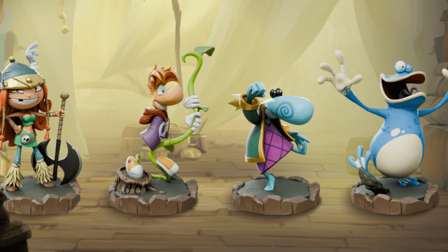 Rayman The Board Game Figures