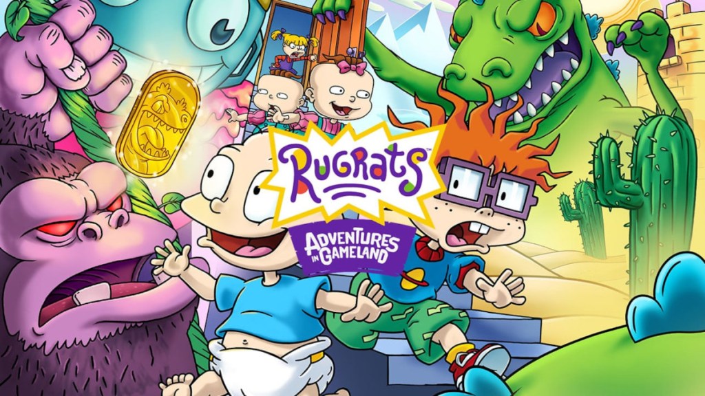 Rugrats: Adventures in Gameland art