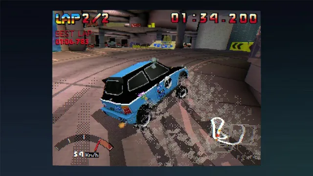 Parking Garage Rally Circuit, drifting in Chicago