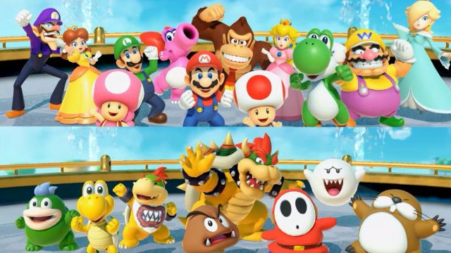 Super Mario Party Jamboree characters