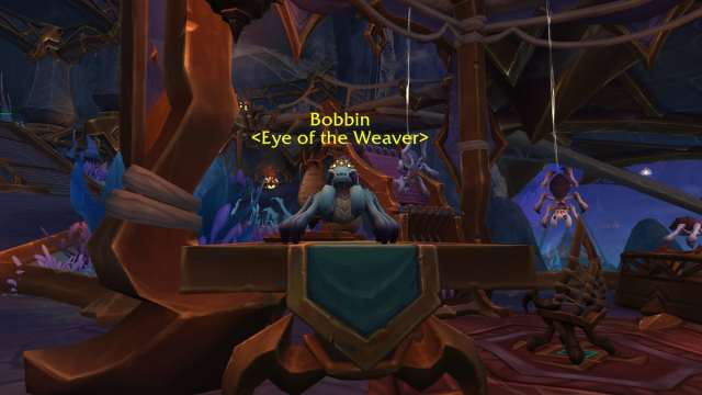 The Weaver's vendor in The War Within