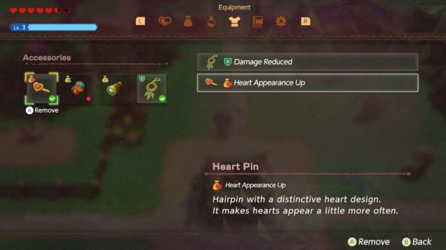 How to equip accessories in Zelda: Echoes of Wisdom