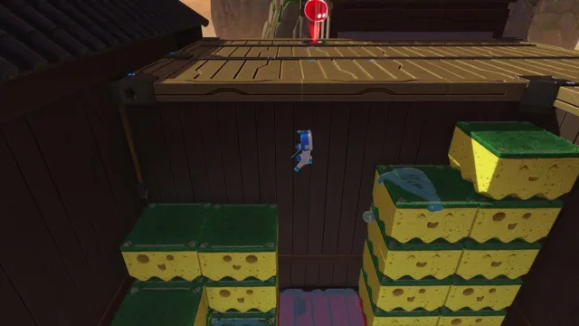 astro bot - batthouse battle lost galaxy location - up the sponge staircase