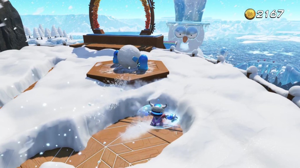 Astro Bot - Frozen Meal Lost Galaxy exit unlock - don't destroy all the snow