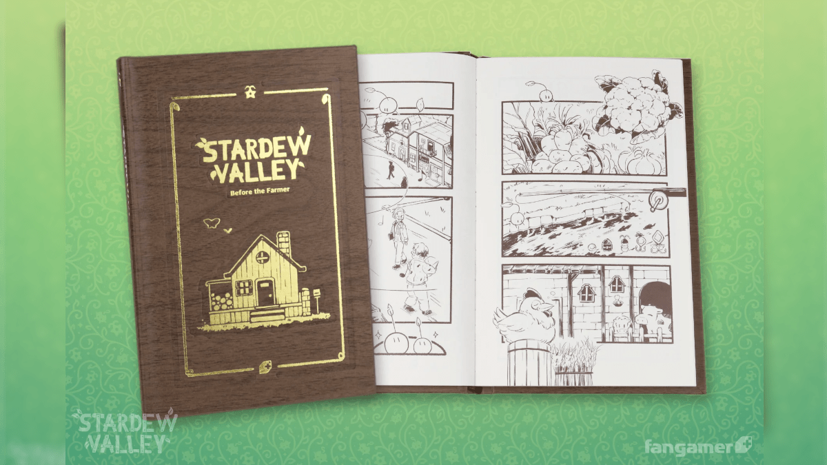 Stardew Valley: Before the Farm graphic novel