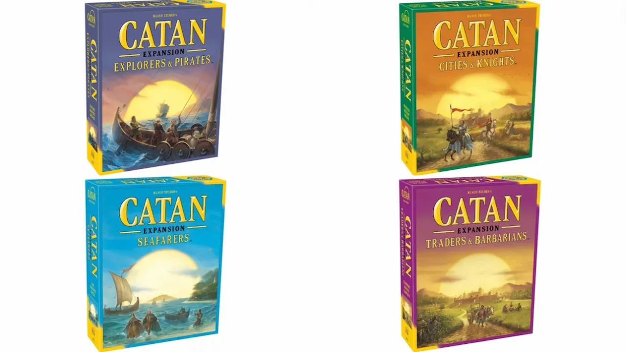 catan all expansions ranked