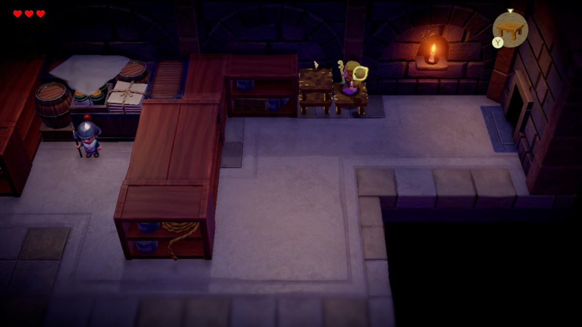 Using tables is a good way to make stairs in Zelda: Echoes of Wisdom