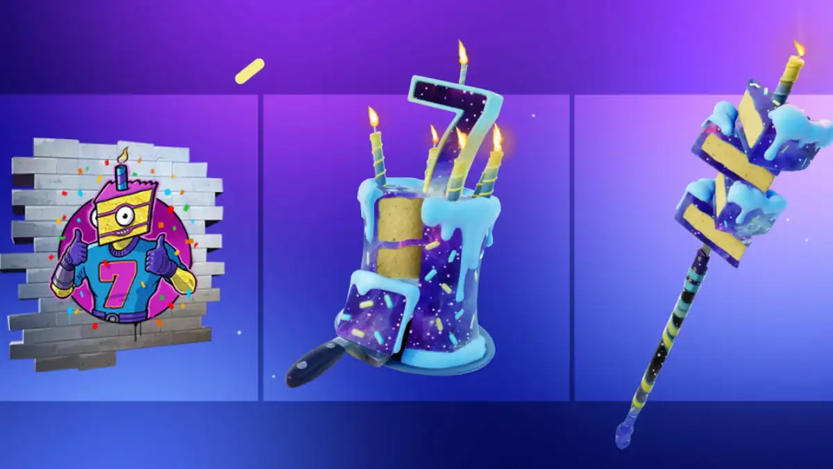 Fortnite birthday event rewards