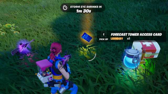 Fortnite Forecast Tower access key