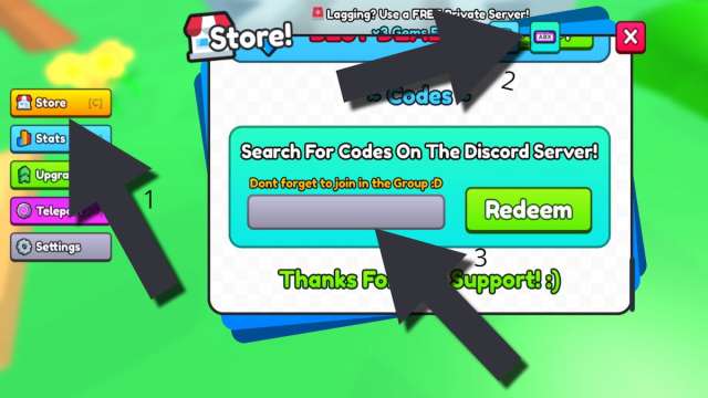 How to redeem Insane Button Simulator codes