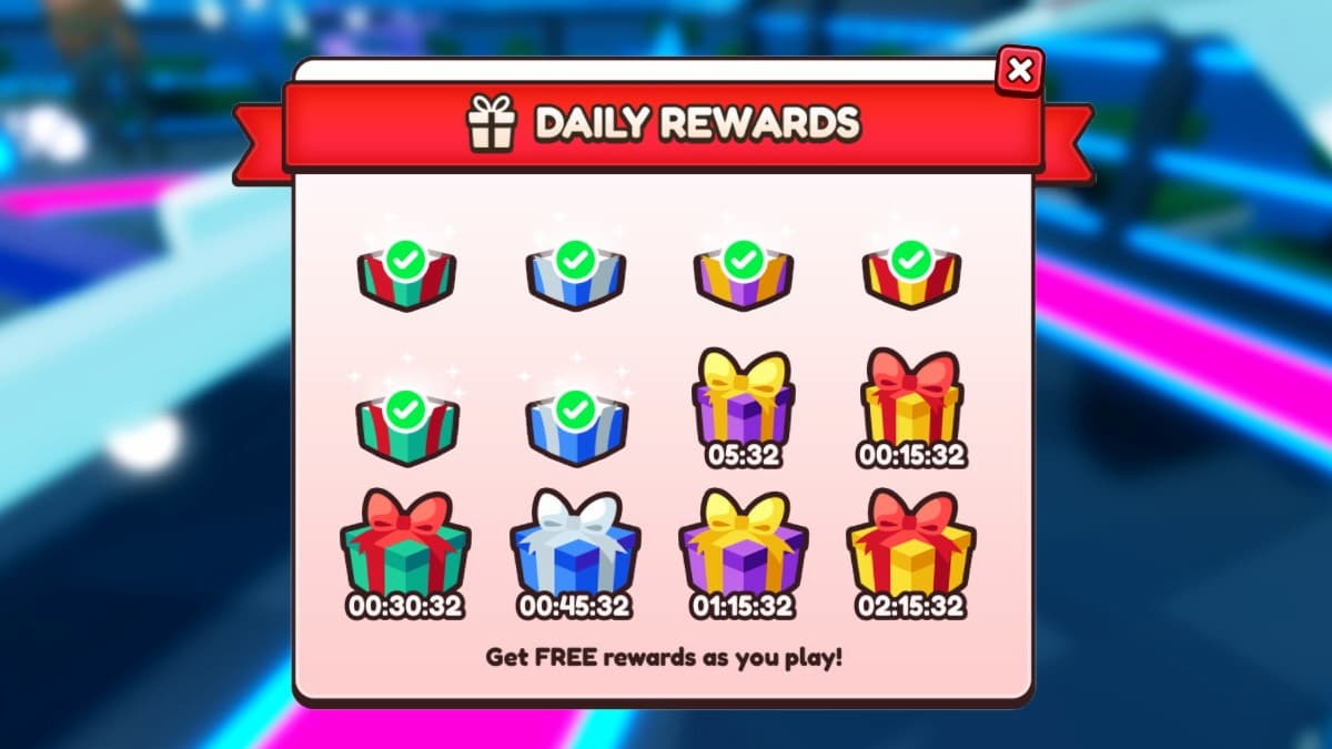 Marble Run Tycoon 2 Daily Rewards menu.