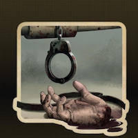 Merle's Handcuffs sticker