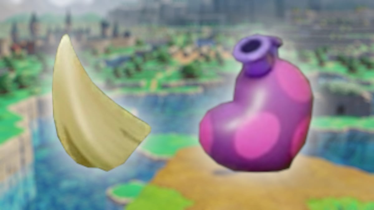 The two main ingredients for Potions in Zelda: Echoes of Wisdom