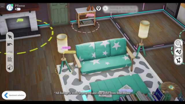 Project Rene furniture playtest