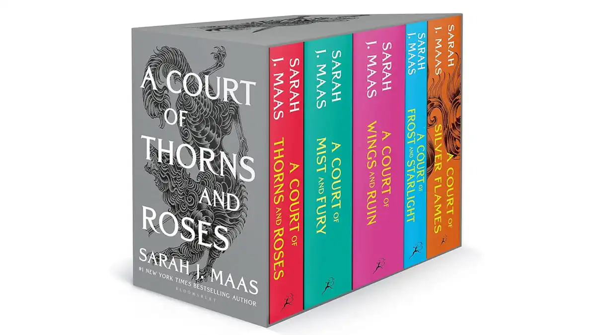 A Court of Thorns and Roses image for best romance books list