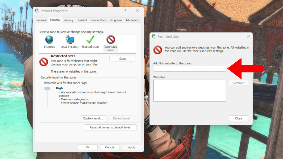 A possible fix for the Launcher Error in Final Fantasy XIV