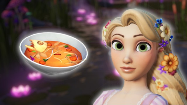 Rapunzel needs you to find some Skeleton Fish in Disney Dreamlight Valley