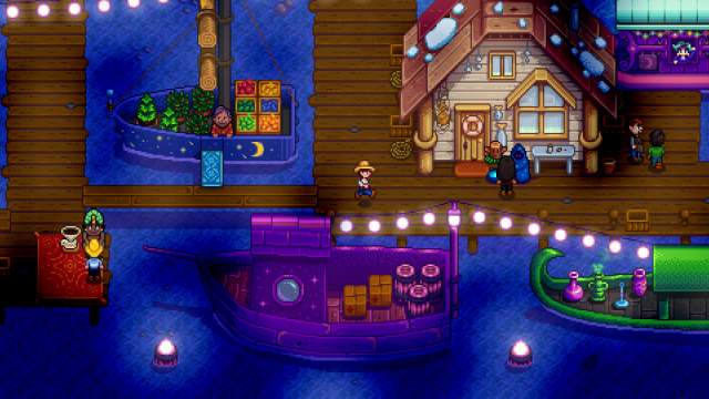 The Night Market in Stardew Valley