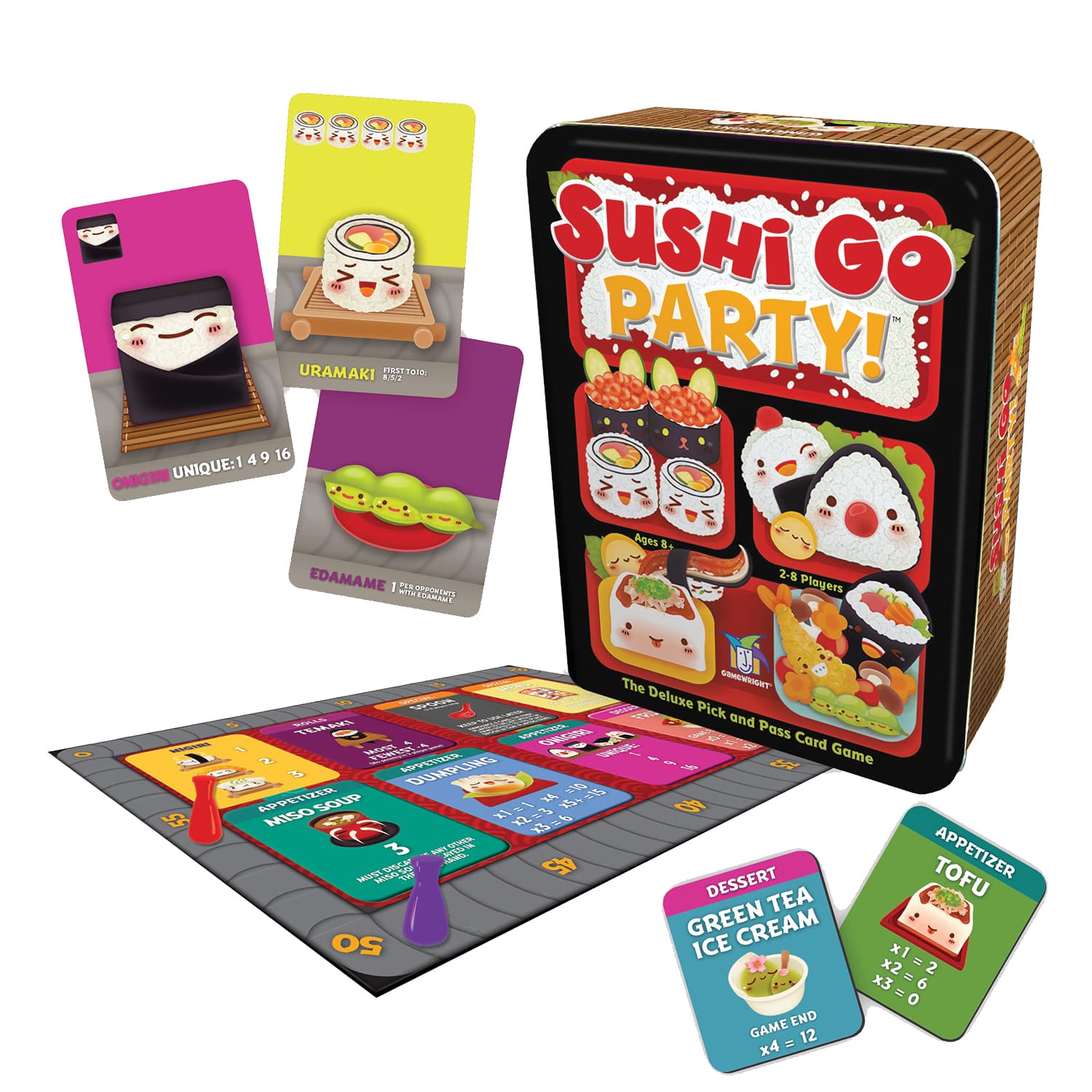 sushi party card game