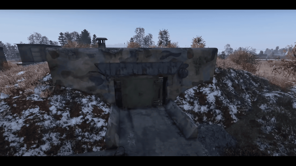 An image of military bunker in DayZ Frontline