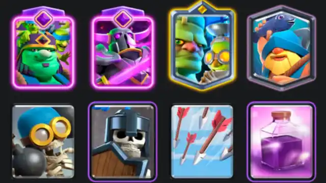 Goblin Giant PEKKA deck in Clash Royale