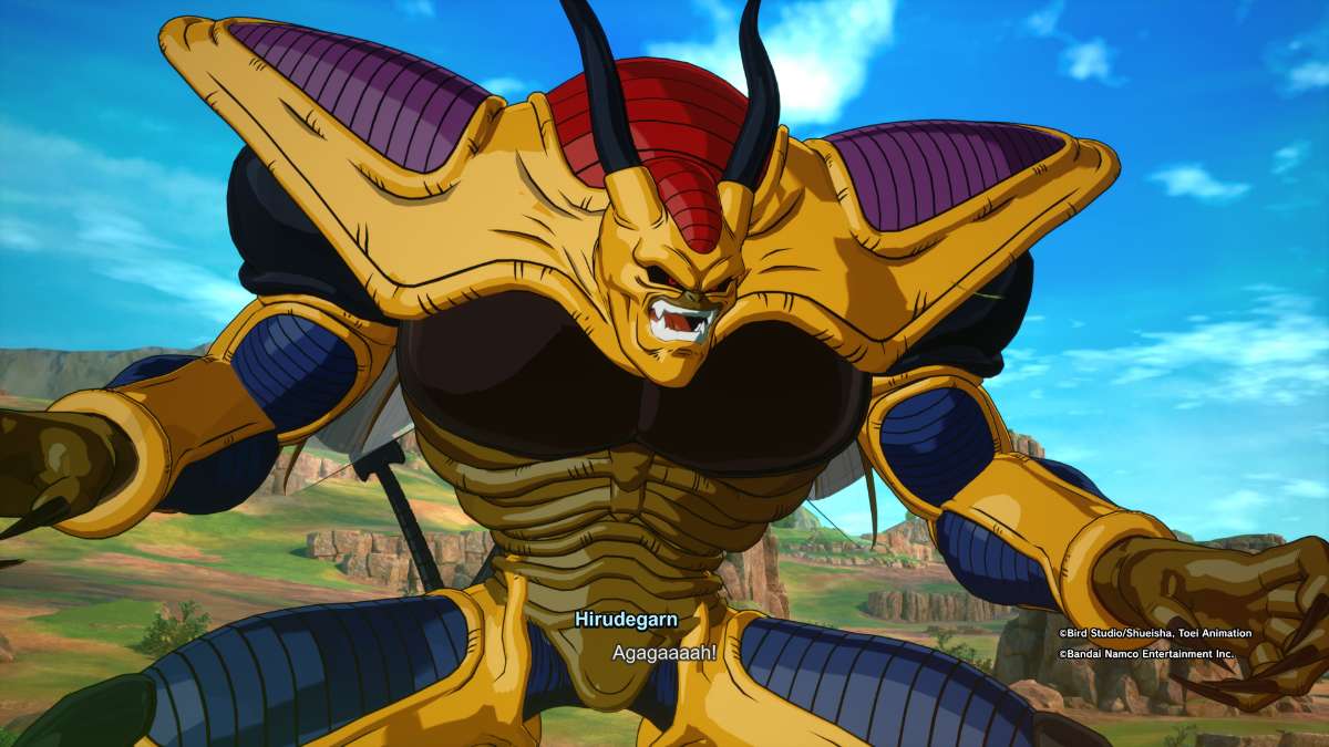 Hirudegarn in Dragon Ball Sparking Zero is massive