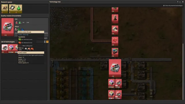 How Quality works in Factorio