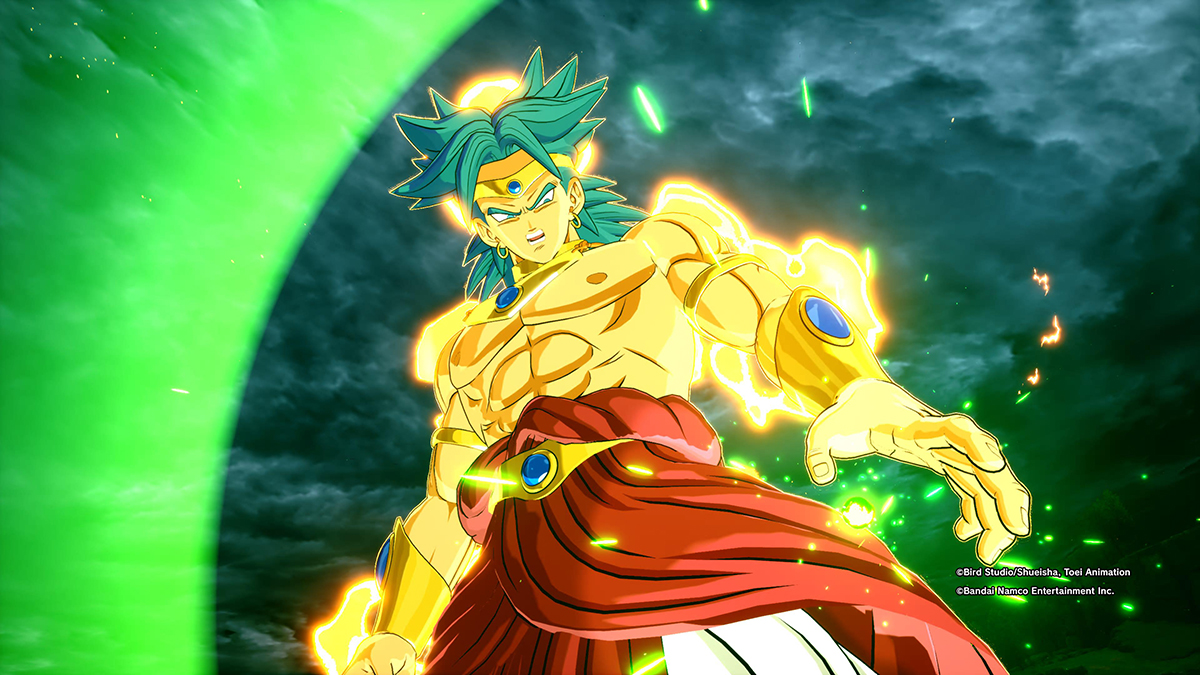 Broly, as he appears in Dragon Ball Sparking Zero.