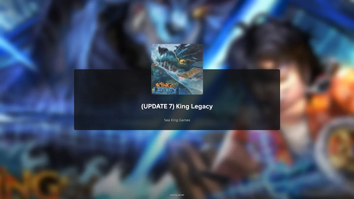 Update 7 in King Legacy