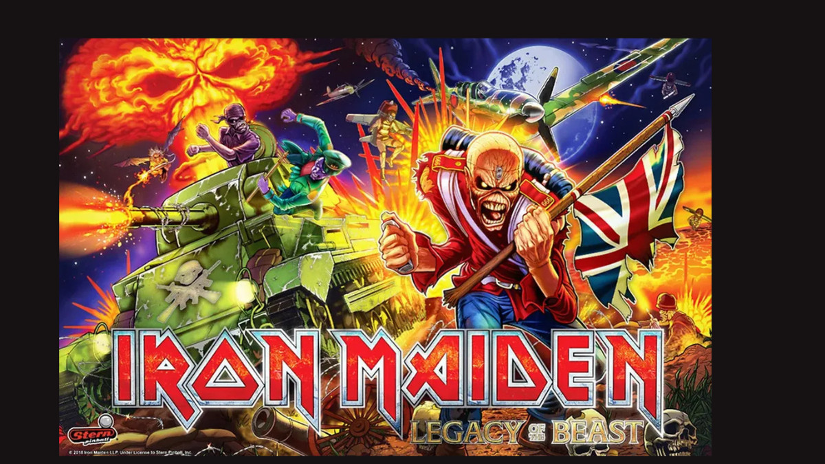 iron maiden legacy of the beast best pinball games of all time