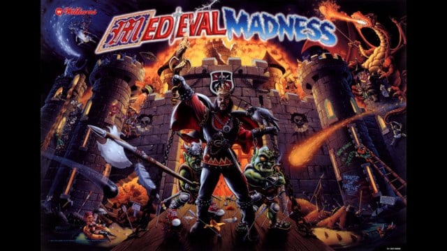 medieval madness best pinball machines of all time