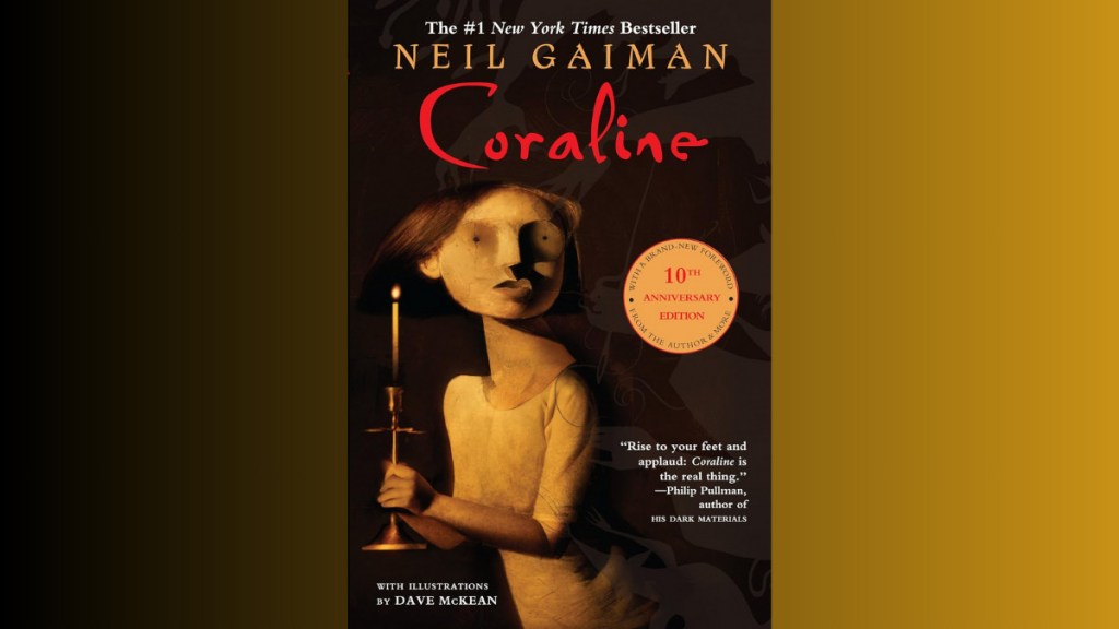 Coraline top ten spooky books to read this Halloween.