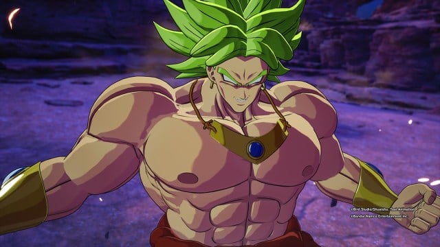 Broly (Z) in Dragon Ball Sparking Zero.