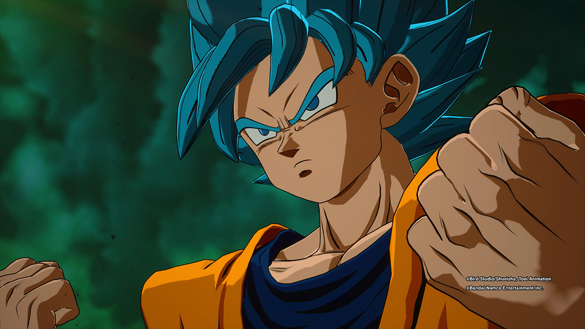 Goku Blue, as shown in Dragon Ball Sparking Zero.