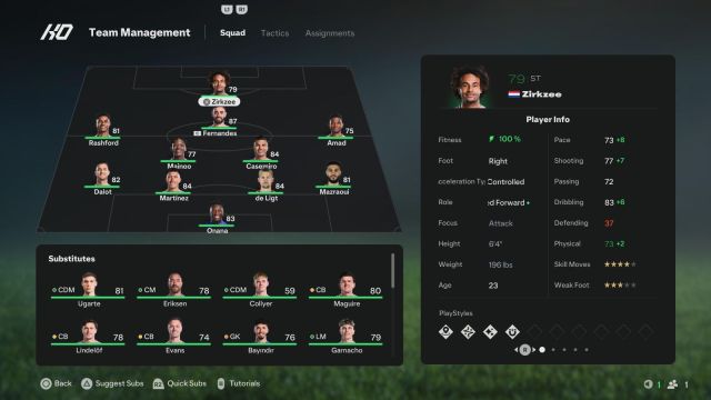 An image of Manchester United in EA FC 25