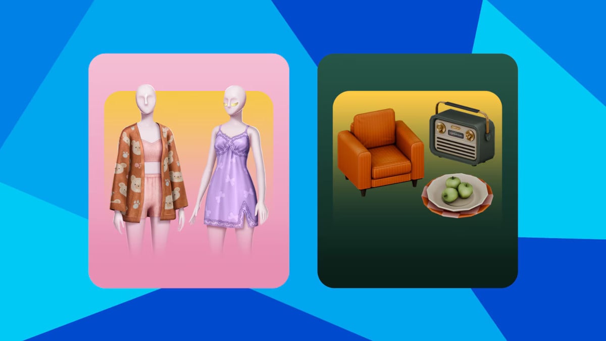 Cozy Kitsch and Sweet Slumber Party Creator Kits in The Sims 4