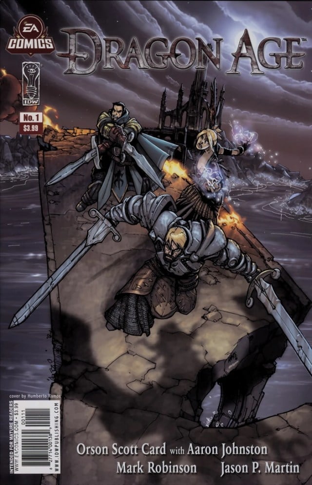 The Dragon Age comic series by IDW