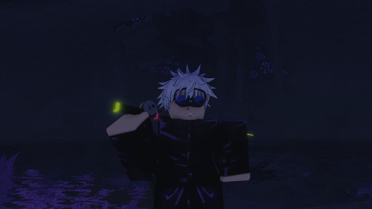 Player in the Desolate Deep in Fisch Roblox