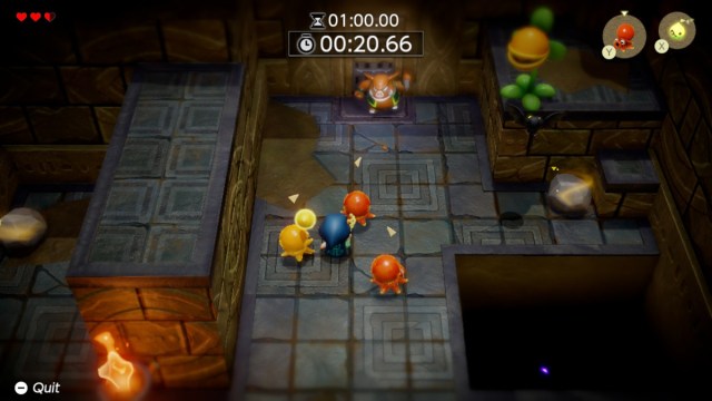 Octoroks will do most of the heavy lifting for you during the Blank-Slate Battle at the Slumber Dojo in Zelda: Echoes of Wisdom