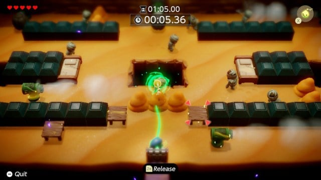 Binding onto the Gibdo makes this a very easy fight in the Slumber Dojo in Zelda: Echoes of Wisdom