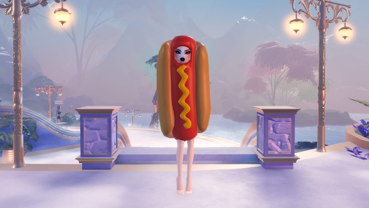 Dress to Impress hotdog costume