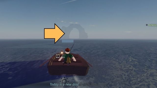 Destiny Rod secret location in Fisch Roblox