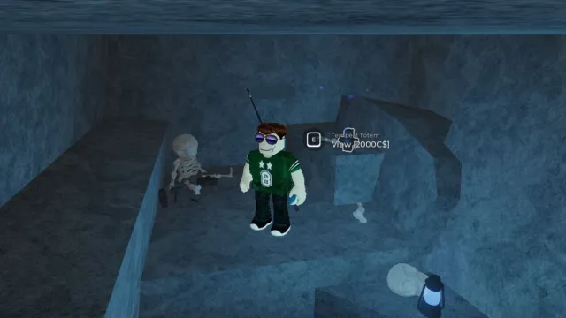 Secret totem location in Fisch Roblox