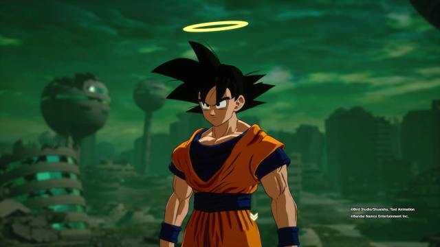 An image of Goku in Dragon Ball Sparking Zero