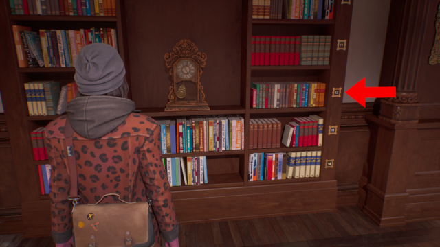 Shelf 12 in the Library in Life is Strange: Double Exposure