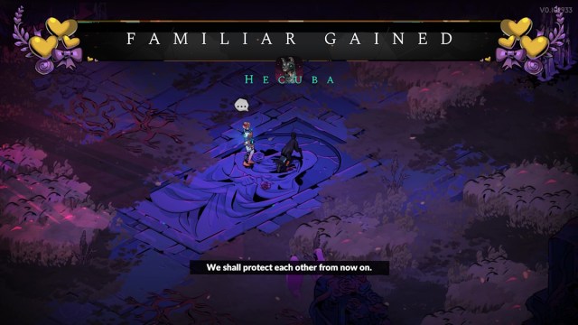 All animal familiars in Hades 2 and how to unlock - Hecuba bonded