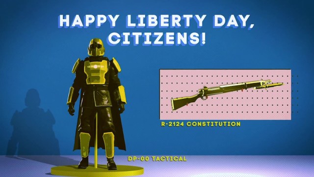 Liberty Day reward in Helldivers 2